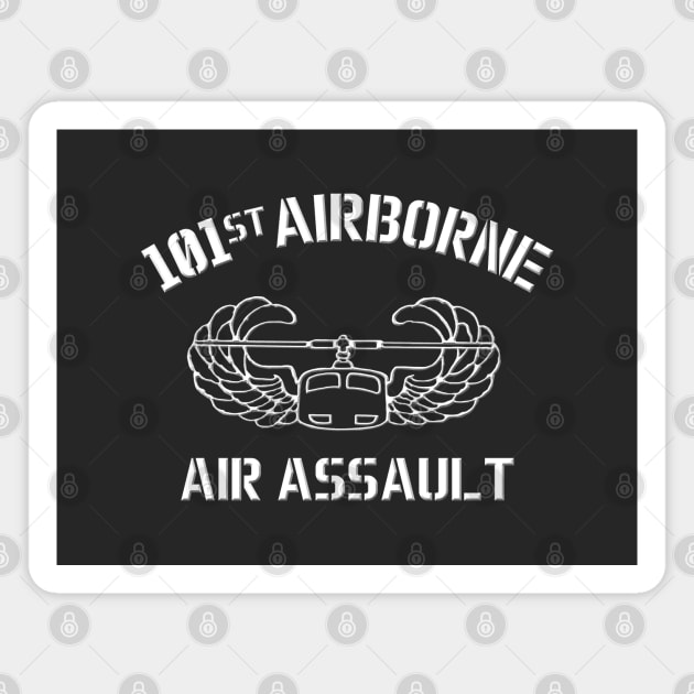 101ST AIRBORNE AIR ASSAULT Magnet by Trent Tides